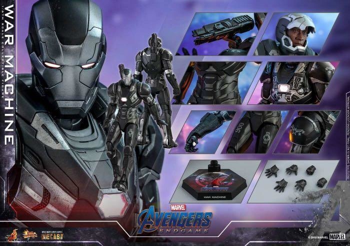 HOT TOYS MMS 530 D31 AVENGERS : ENDGAME – WAR MACHINE