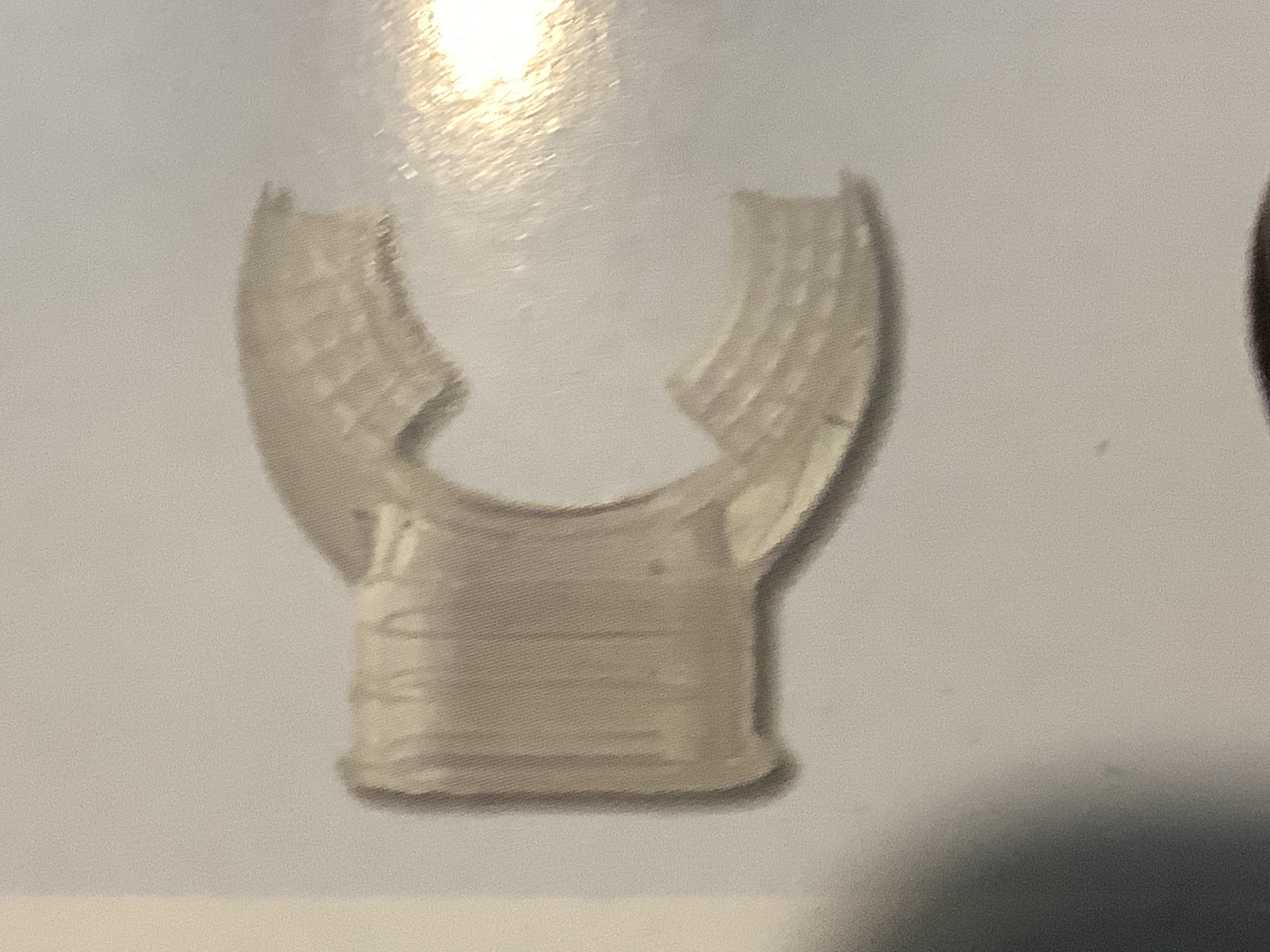悠潛潛水1463s 透明矽膠咬嘴$100-