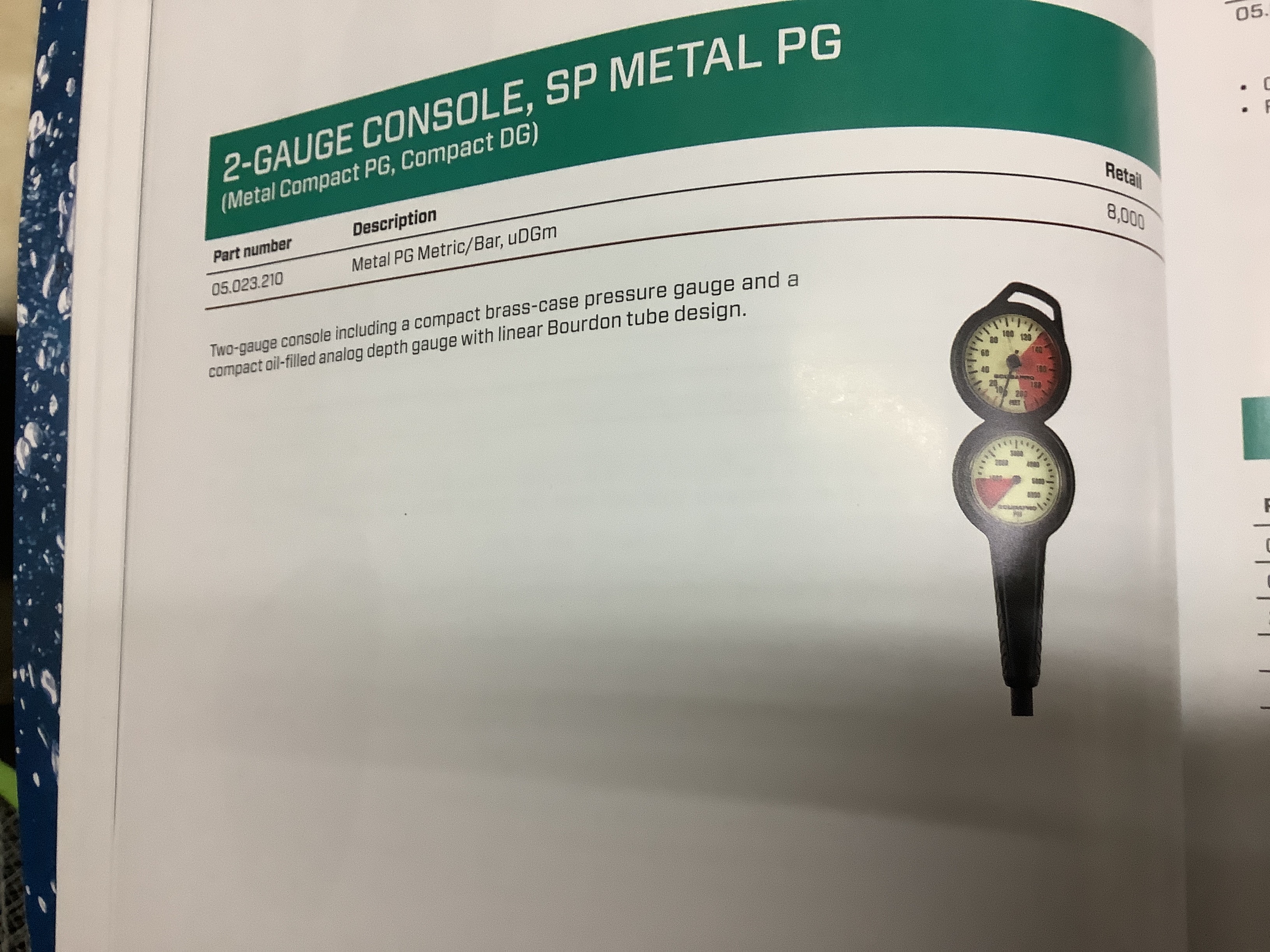 雙錶雙表深度2-GAUGE SCUBAPRO 悠潛潛水