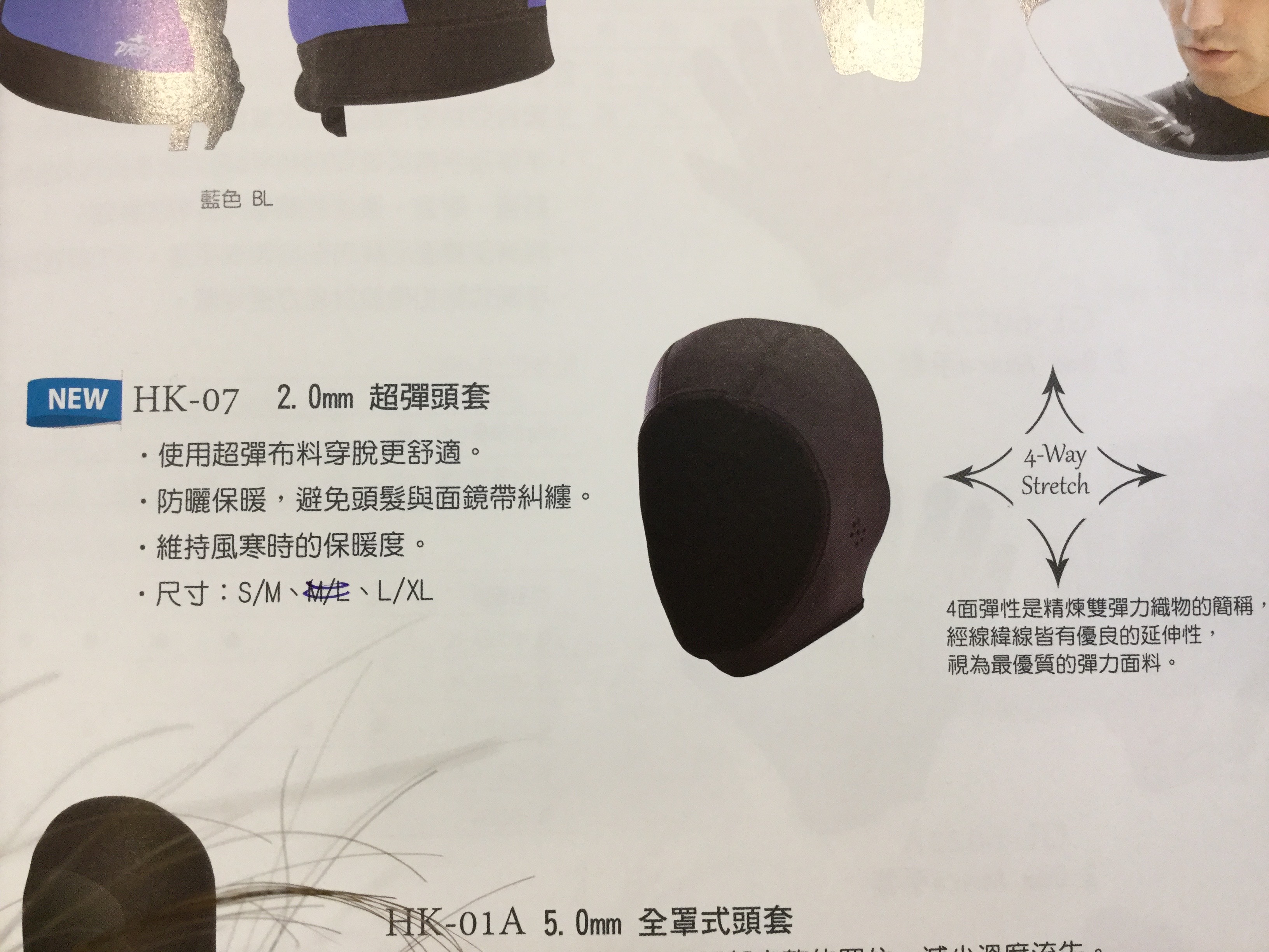 Problue-2.0mm  立體超彈頭套$1000/