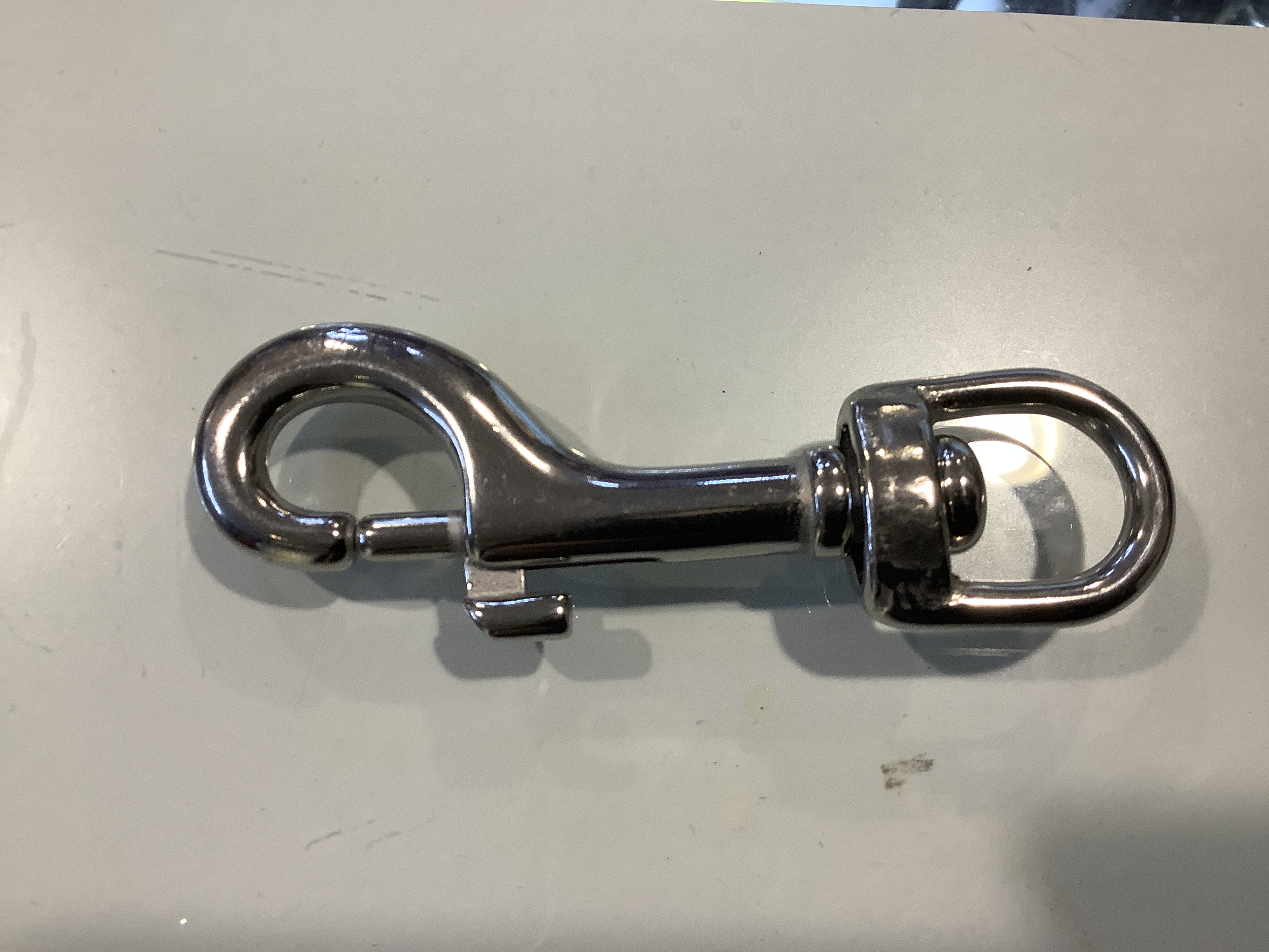 AQUATEC-BN-1280白鐵單耳勾 87mm $230