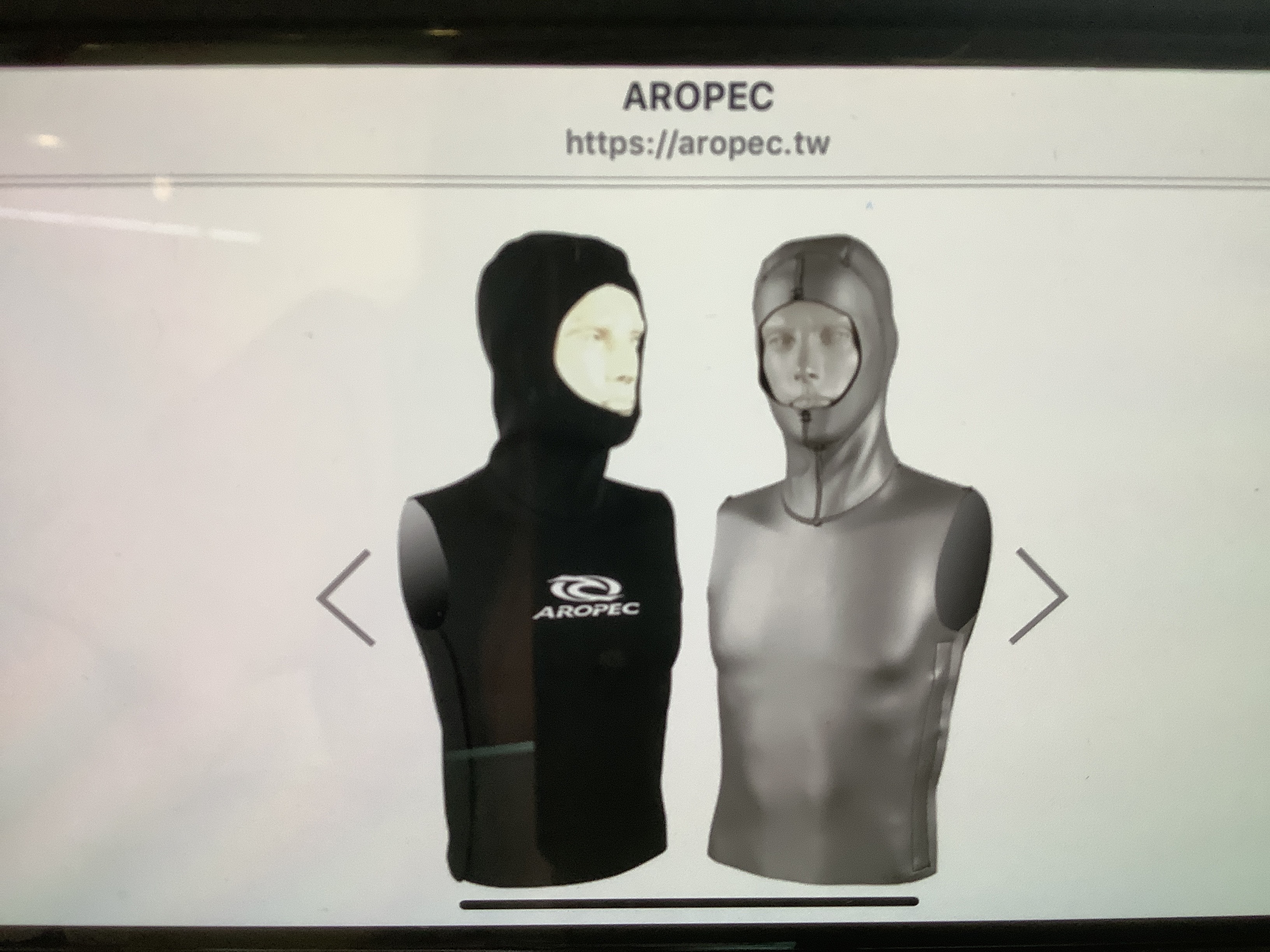 Aropec Imagery 2mm全鈦頭套背心  悠潛潛水