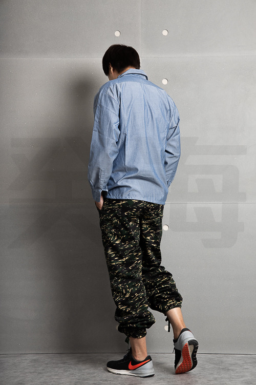 癸海 GUIHAI│工作服│國民領│水藍【U505】