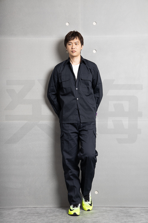 癸海 GUIHAI│兩截式工作服│上衣│丈青【U522】