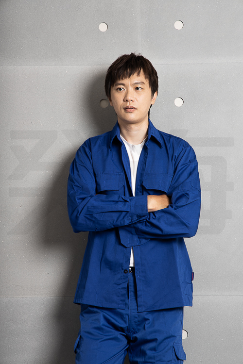 癸海 GUIHAI│兩截式工作服│上衣│寶藍【U533】