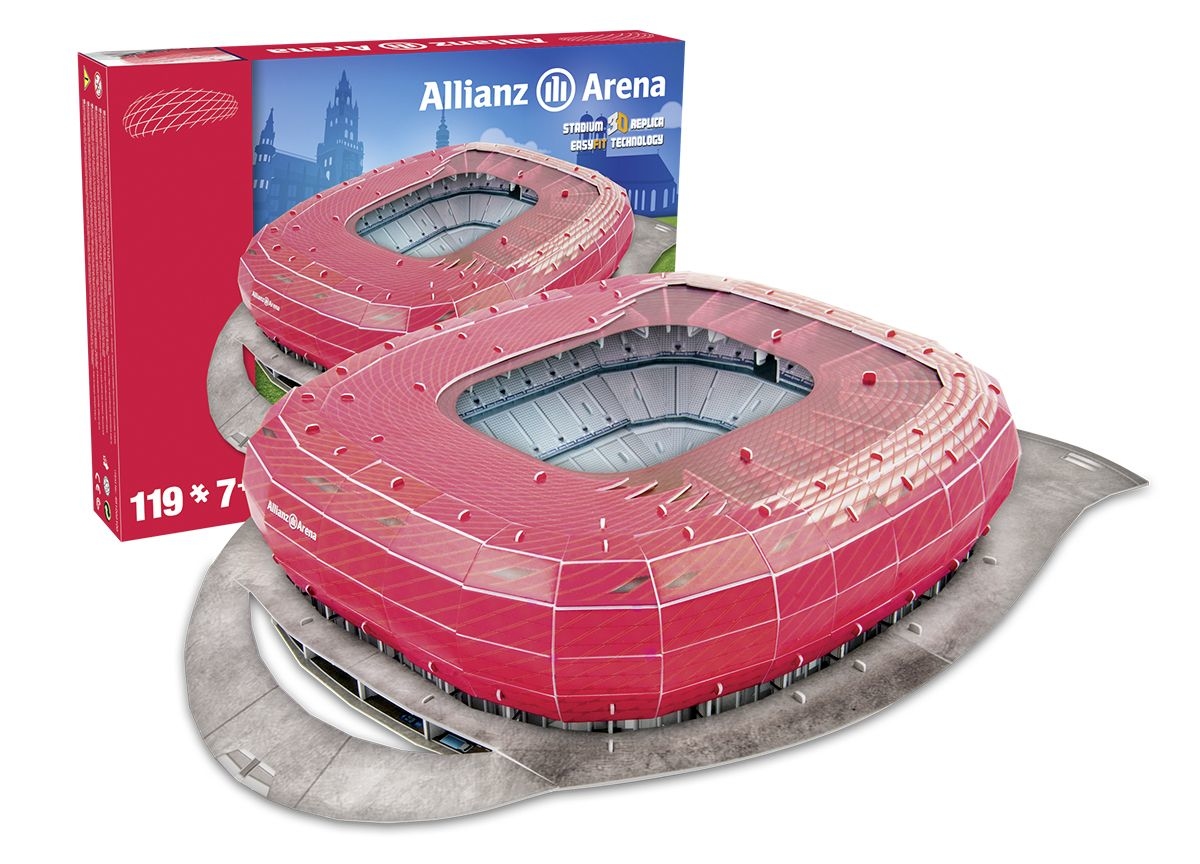 拜仁慕尼黑安聯球場3D拼圖