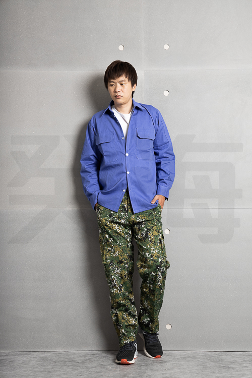 癸海 GUIHAI│工作服│芋紫電焊衣│厚│【U585】