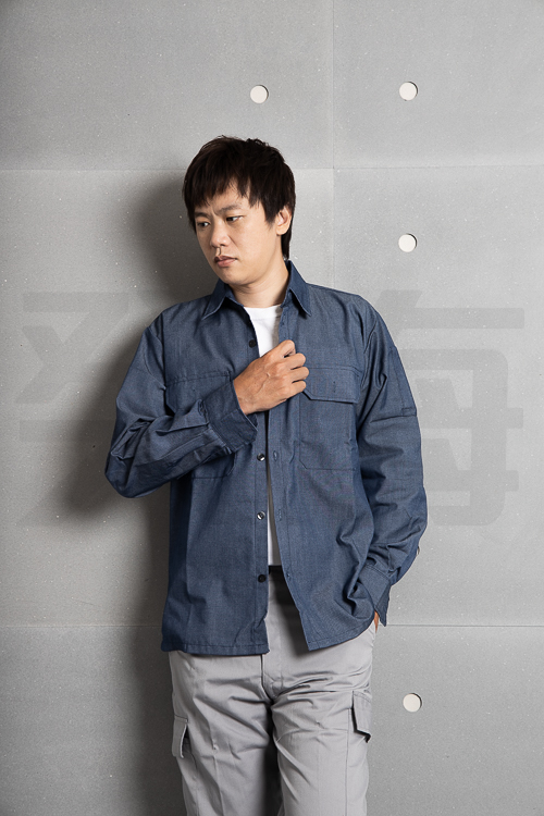 癸海 GUIHAI│工作服│厚衣│仿牛仔色【U577】