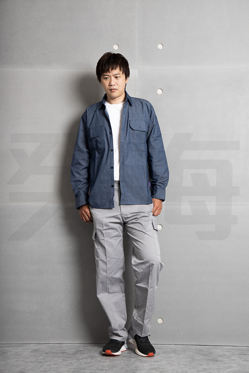 癸海 GUIHAI│工作服│厚衣│仿牛仔色【U577】