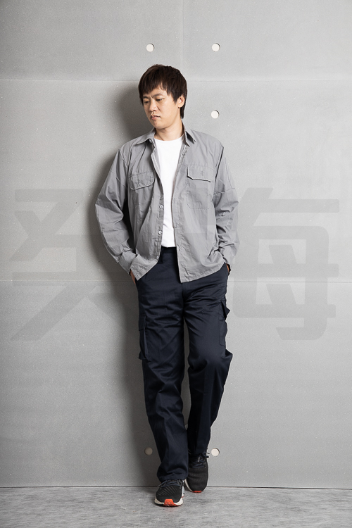 癸海 GUIHAI│工作服│薄款灰【U583】長&短