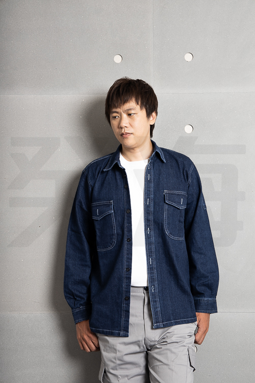 癸海 GUIHAI│工作服│牛仔衣│厚【U581】