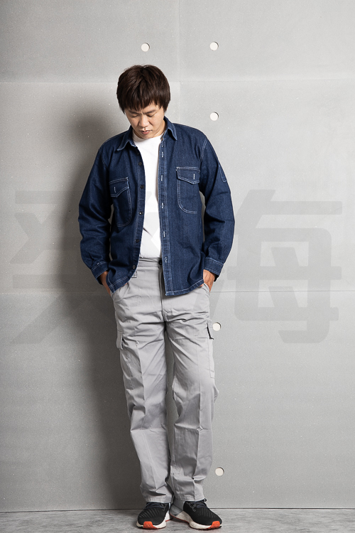 癸海 GUIHAI│工作服│牛仔衣│厚【U581】