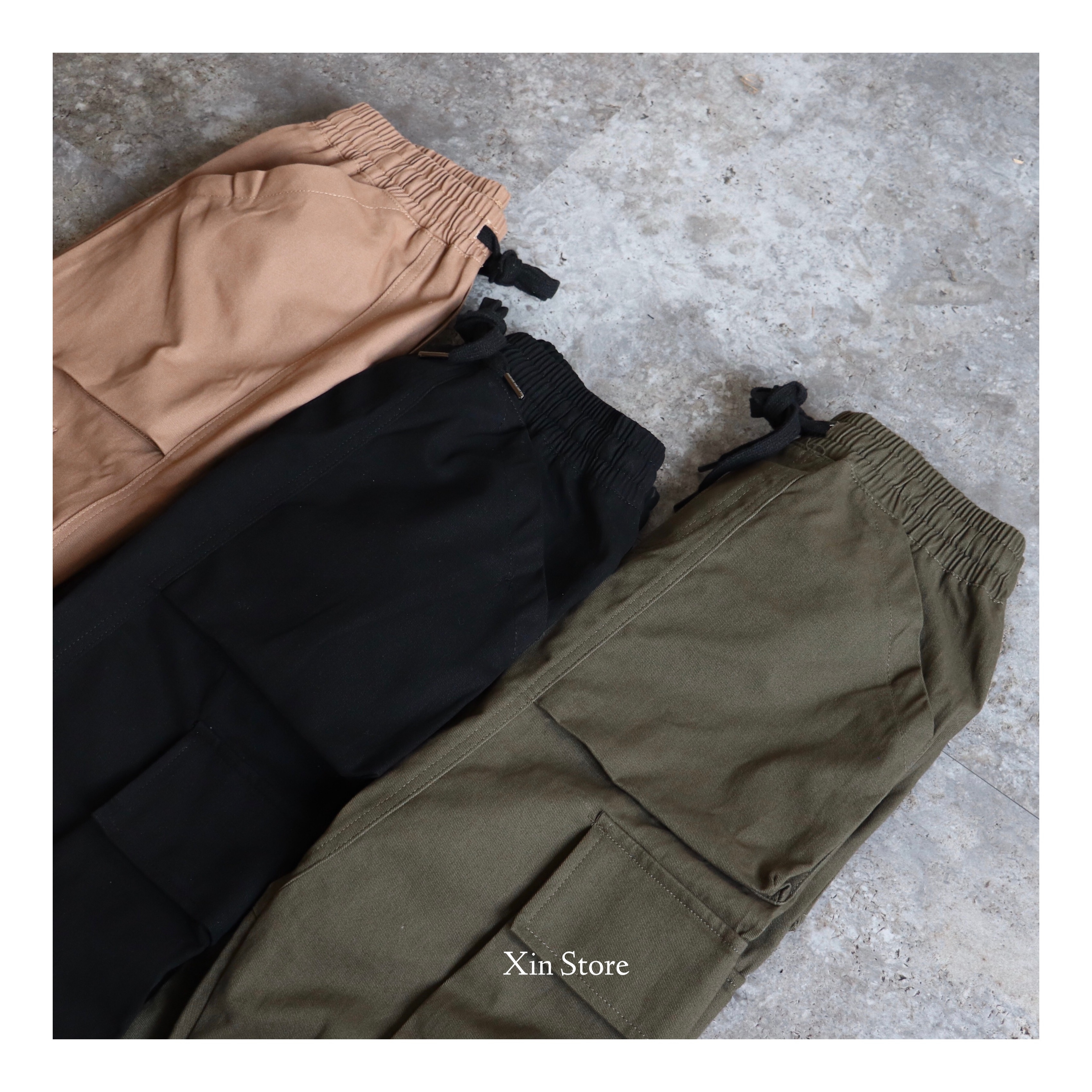 【現貨】Share Cargo Pants 挺版 口袋 工作褲 工裝褲 長褲
