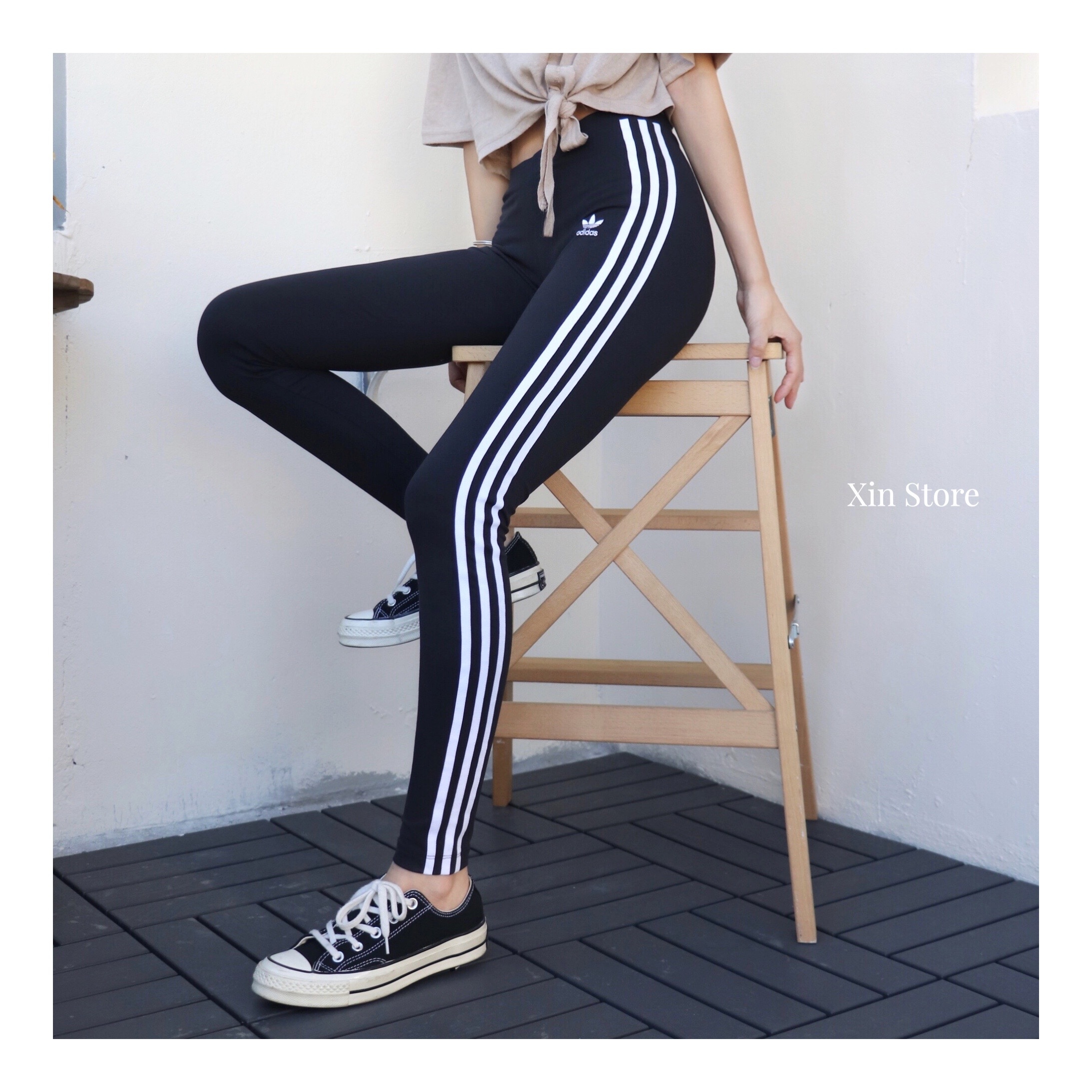 【現貨】Adidas Originals 3-Stripes Leggings 三間線 內搭褲 #女款