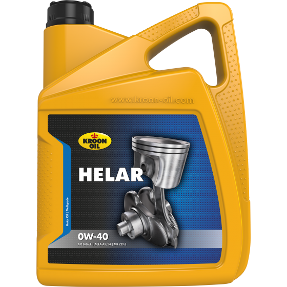 Kroon-Oil Helar 0W-40, 5L (API SN)