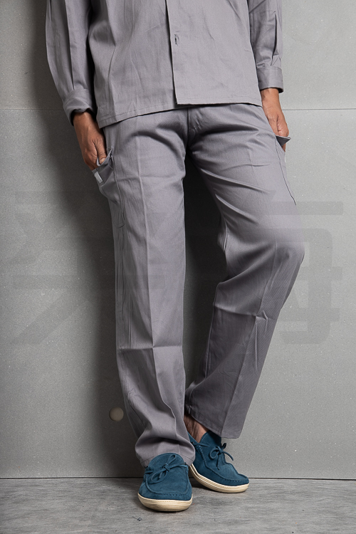 癸海 GUIHAI│※雙貼袋※休閒工作褲│100%棉│中灰【D611】