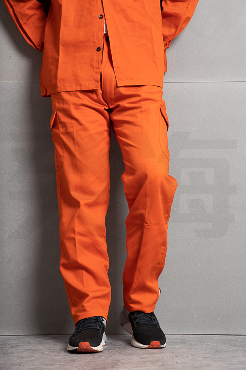 癸海 GUIHAI│※雙貼袋※休閒工作褲│橘【D655】