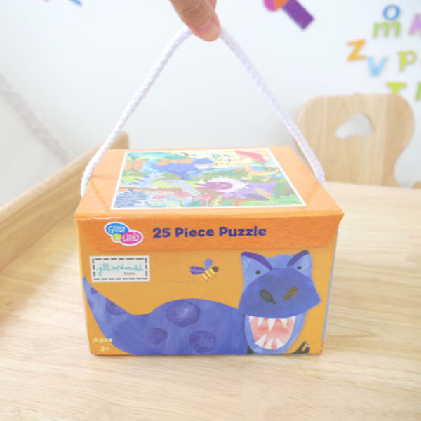 Gibby&Libby 25片拼圖 - 恐龍世界