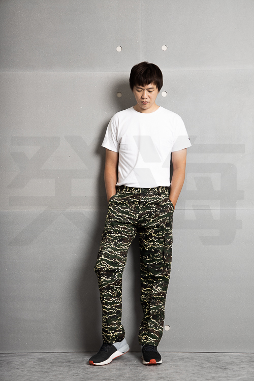 癸海 GUIHAI│數位虎斑迷彩工作褲│