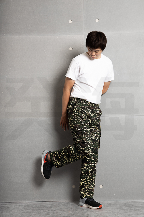 癸海 GUIHAI│數位虎斑迷彩工作褲│