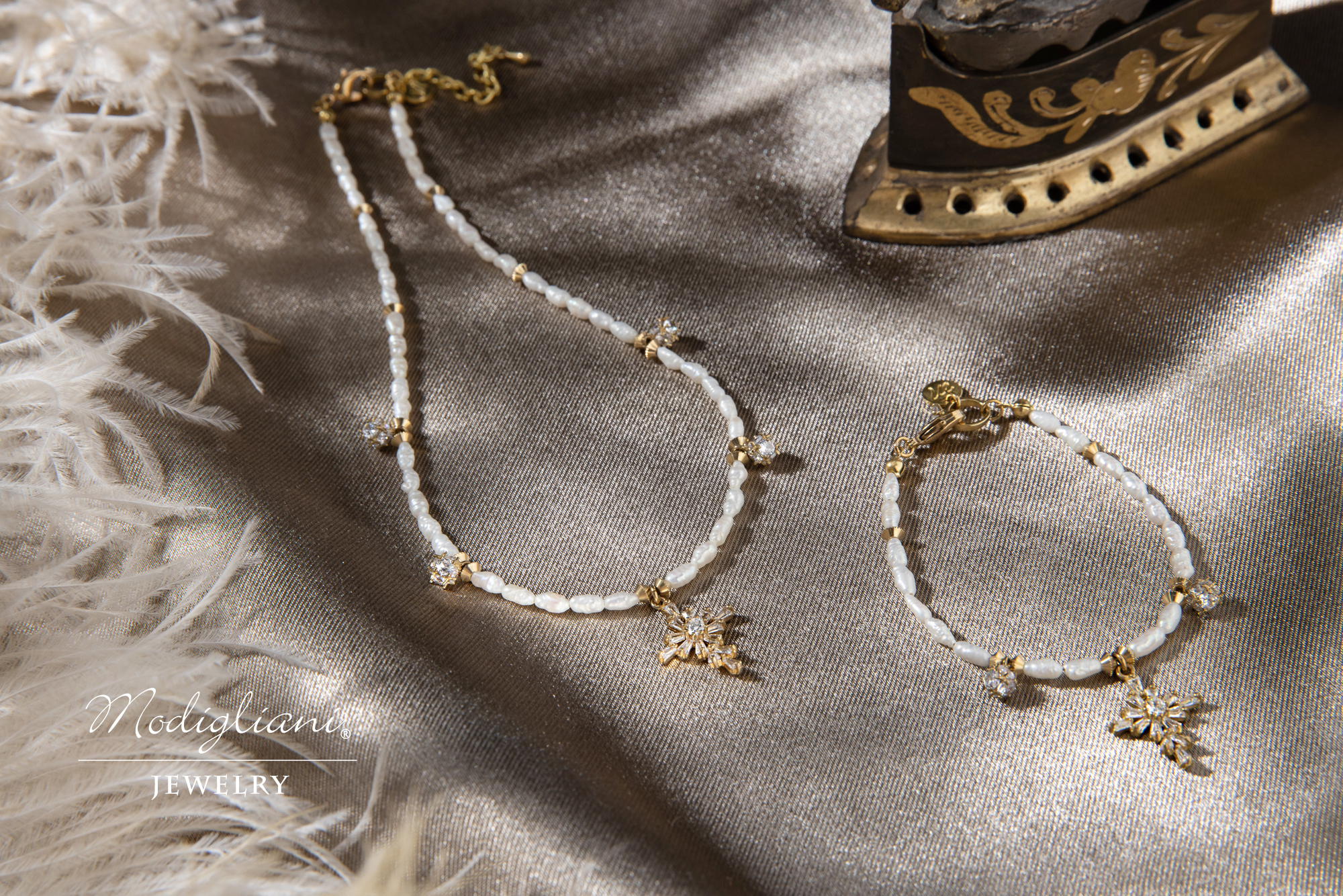 項鍊,黃銅飾品,黃銅,珍珠項鍊,天然珍珠,十字架,氣質