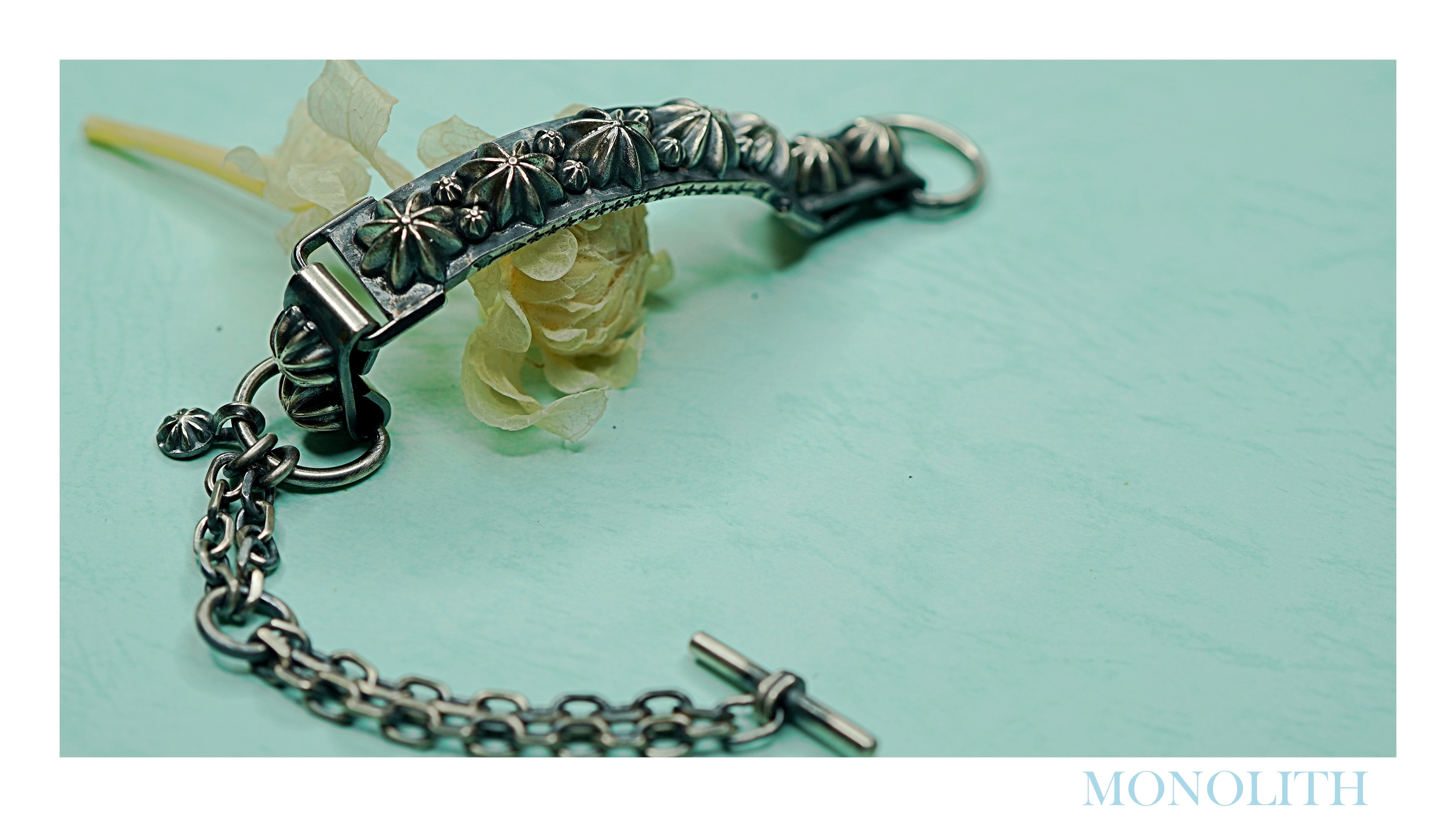 銀貝舊化打印 【 手鍊 】