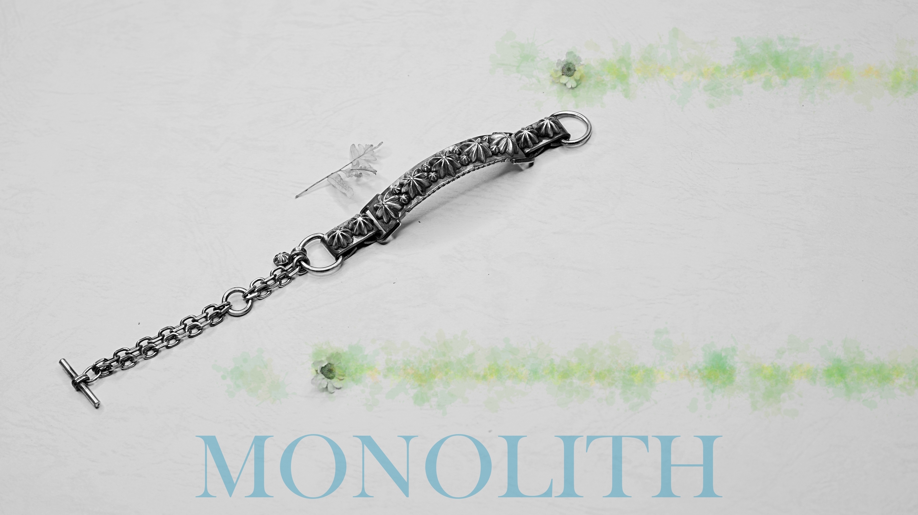 銀貝舊化打印 【 手鍊 】