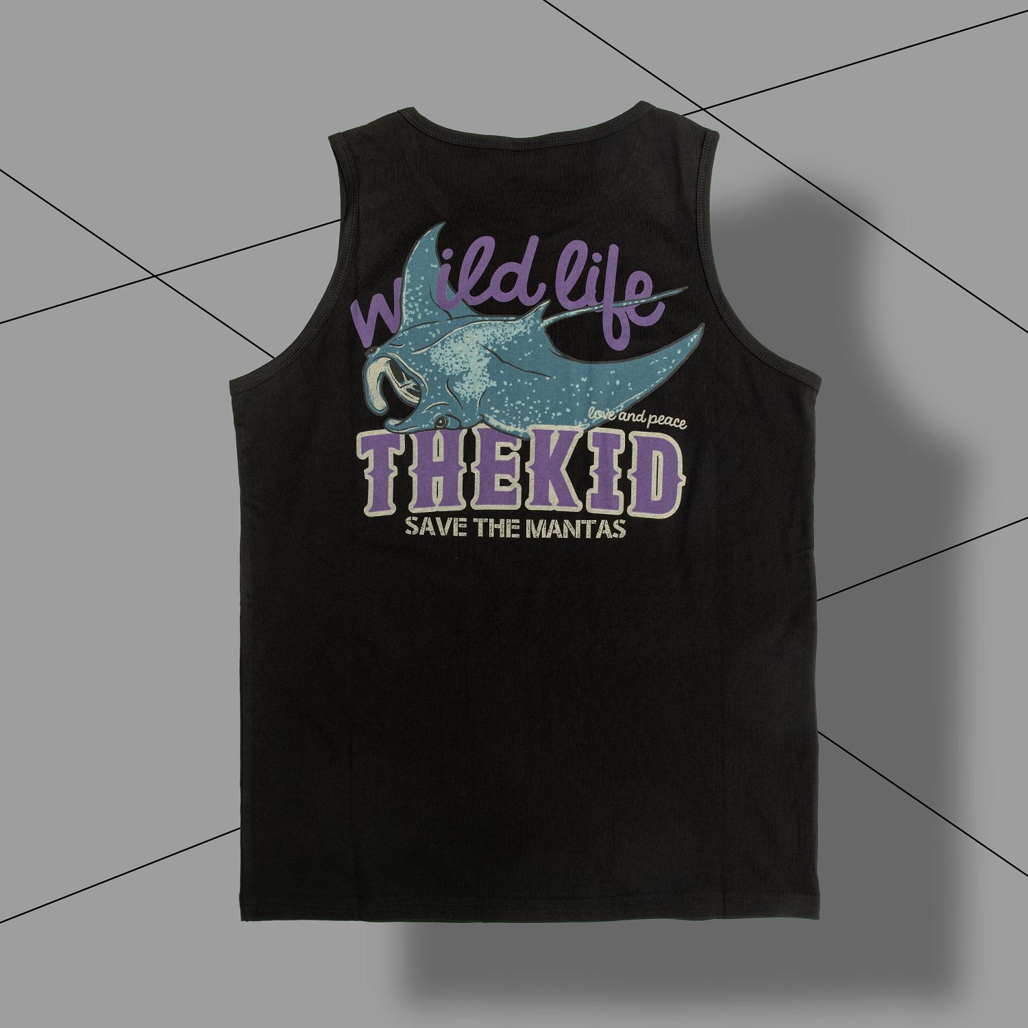 KID ® 拯救魟魚標語背心