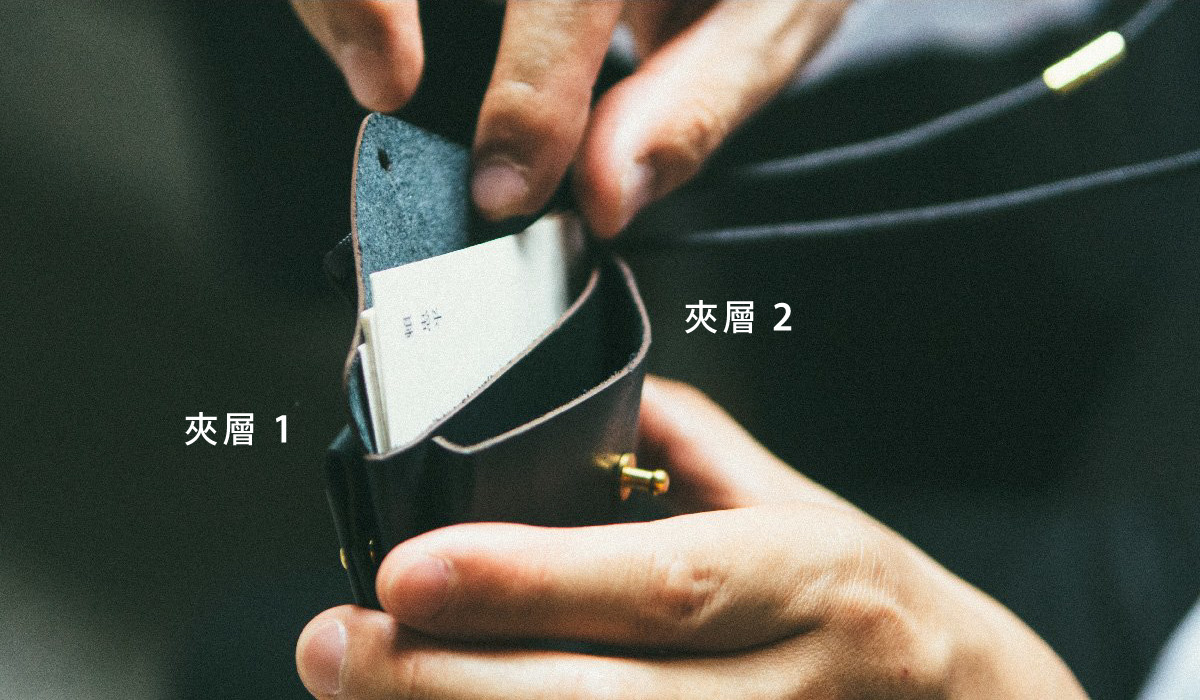 擴充大口袋 兩個夾層 分類容易