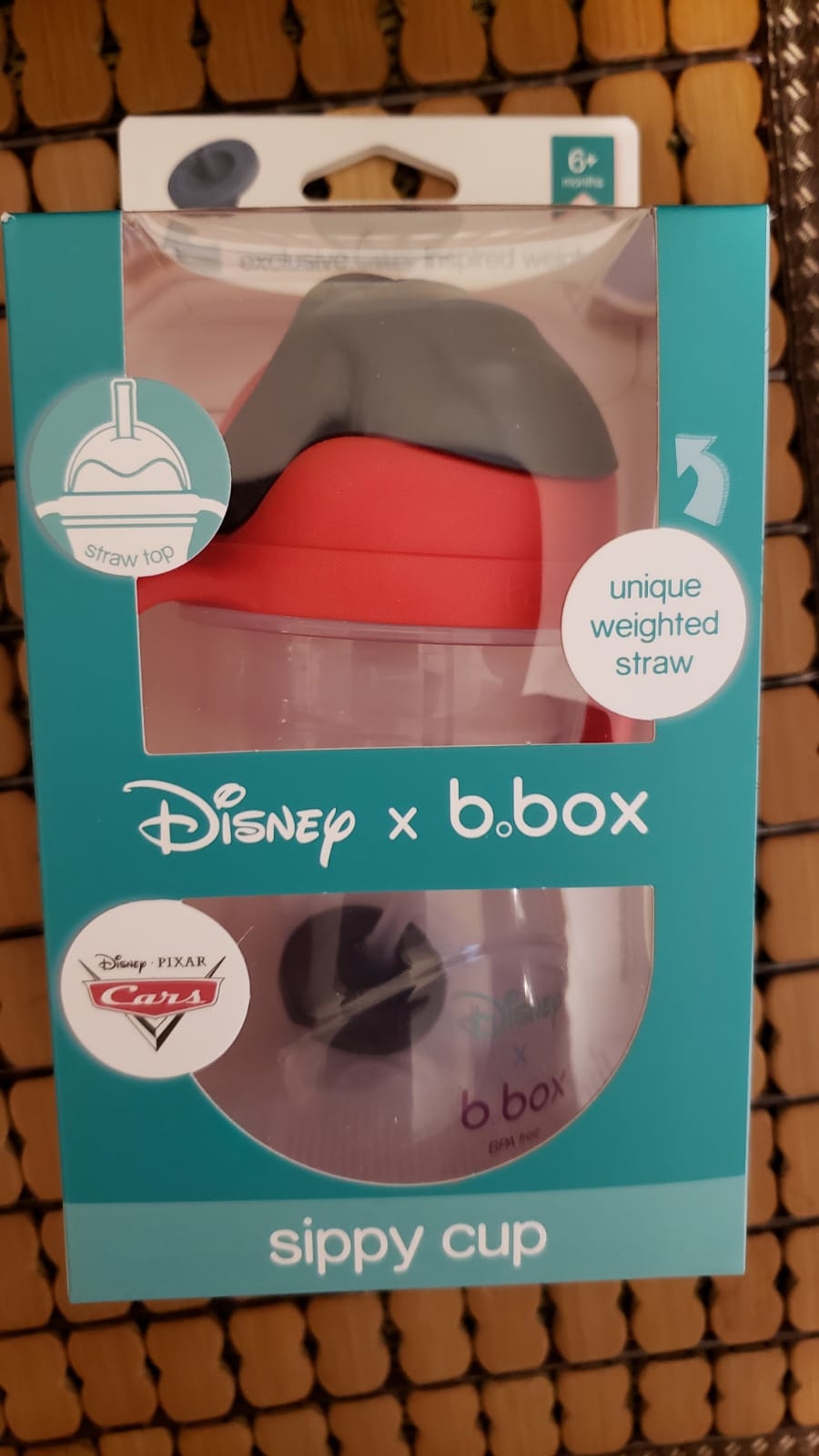 Bbox Disney 迪士尼特別版防漏學習杯 + 嬰兒可摺疊便攜口水肩 set