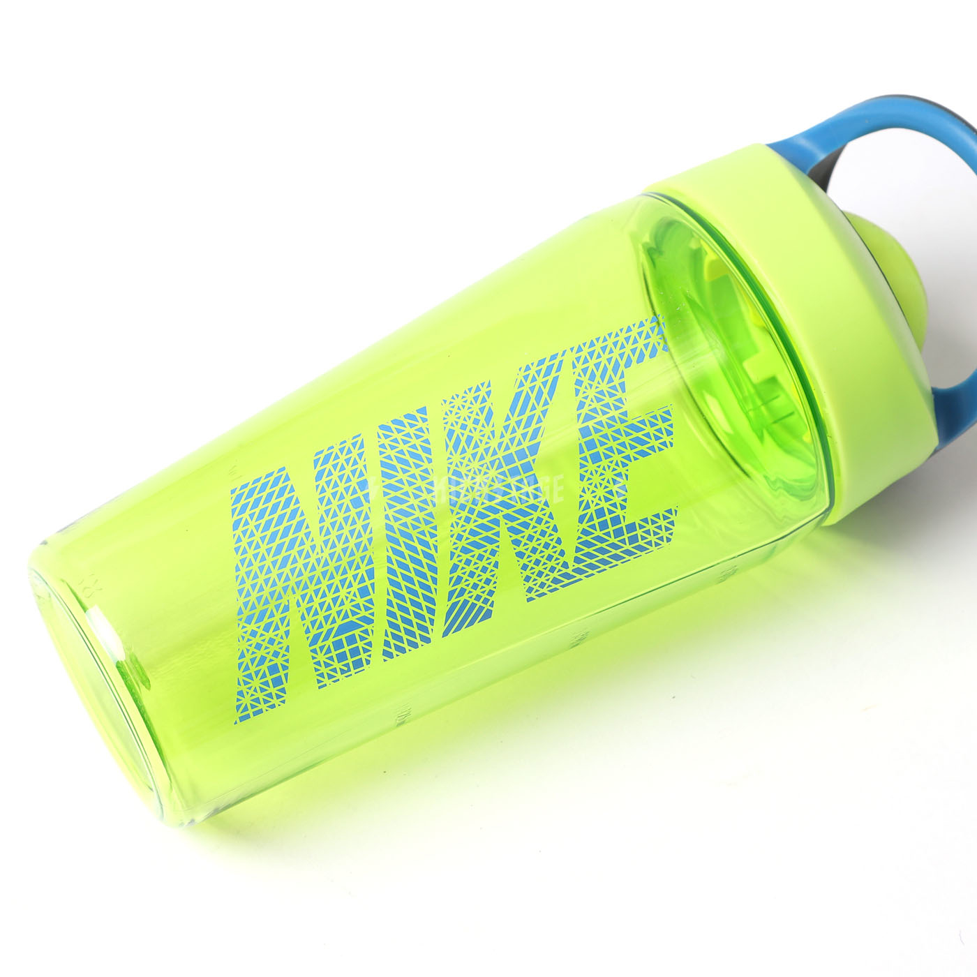 [特價商品無退換] NIKE FLIP-TOP WATER BOTTLE 螢光黃 透明 推蓋式 運動水壺【AC9715-712】健身