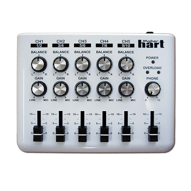 Makerhart Loop Mixer - 音訊混音器