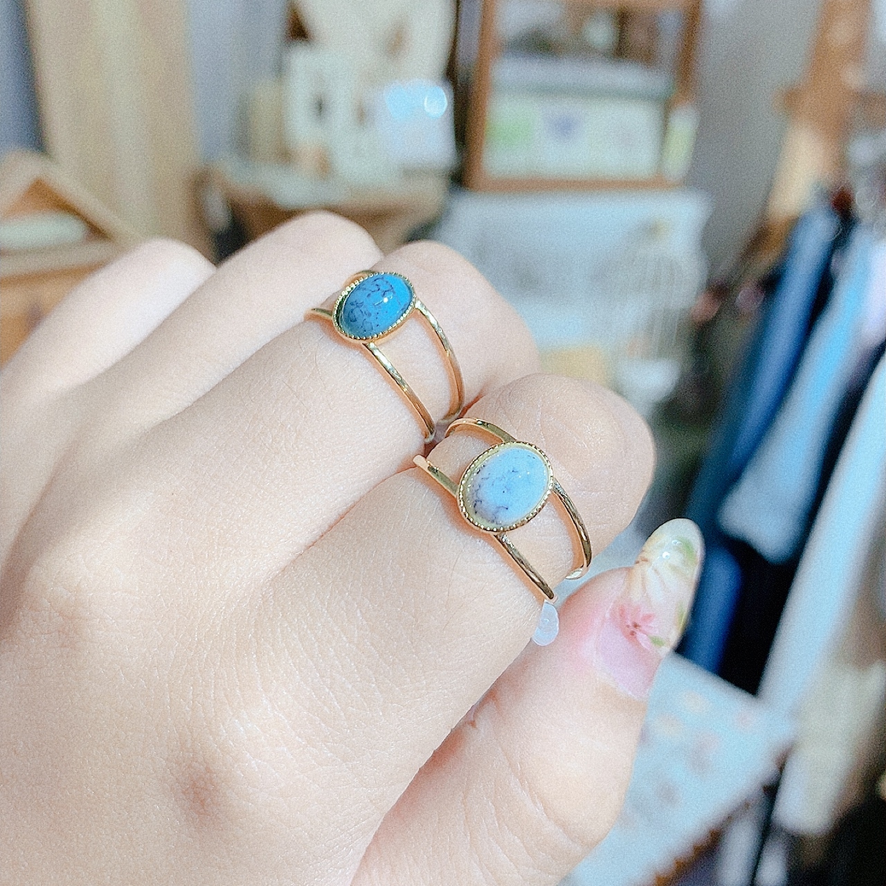 [日本制] 雲石風指戒