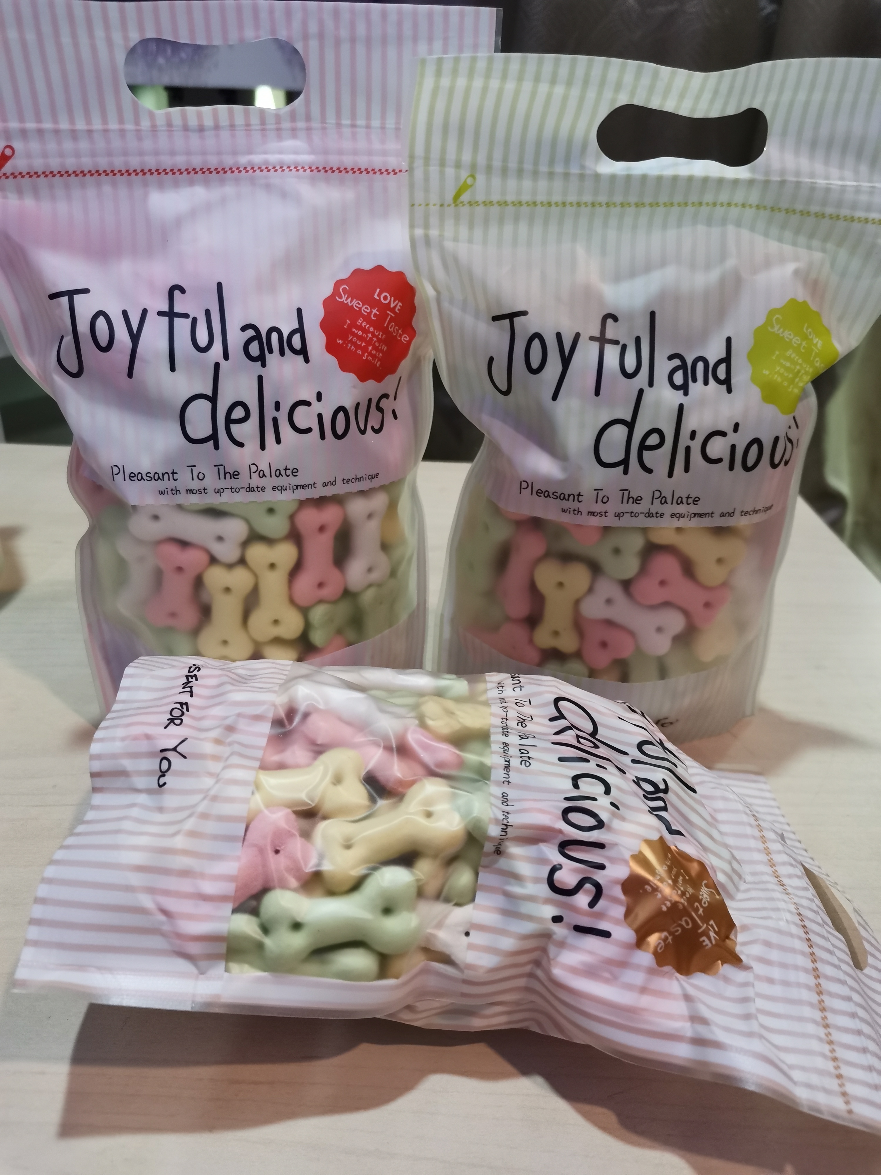 JOYFUL MINI BISCUIT骨头可爱小饼干 300gram