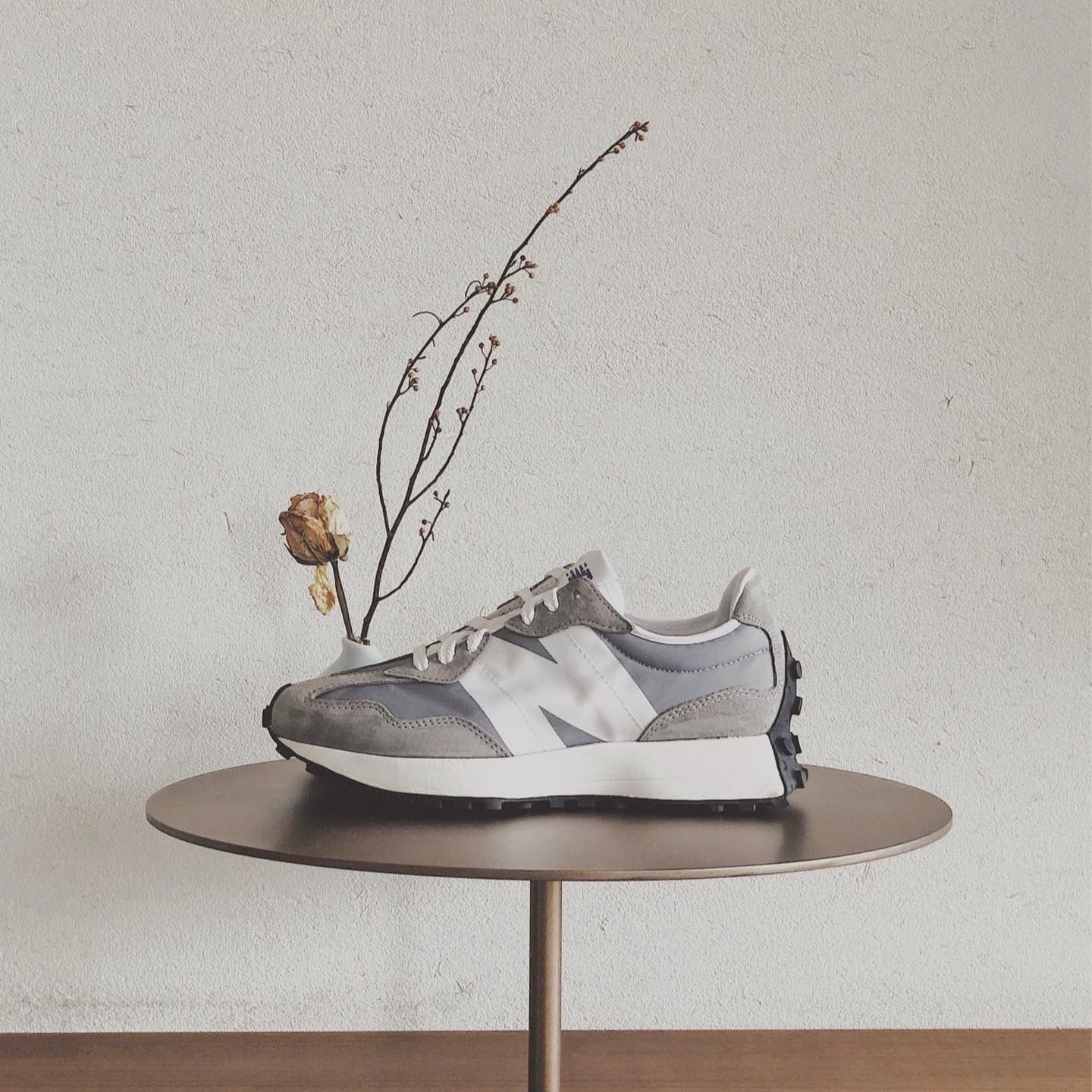 【APAIR】現貨 New Balance 327 MS327LAB 元祖灰 灰白 男女段