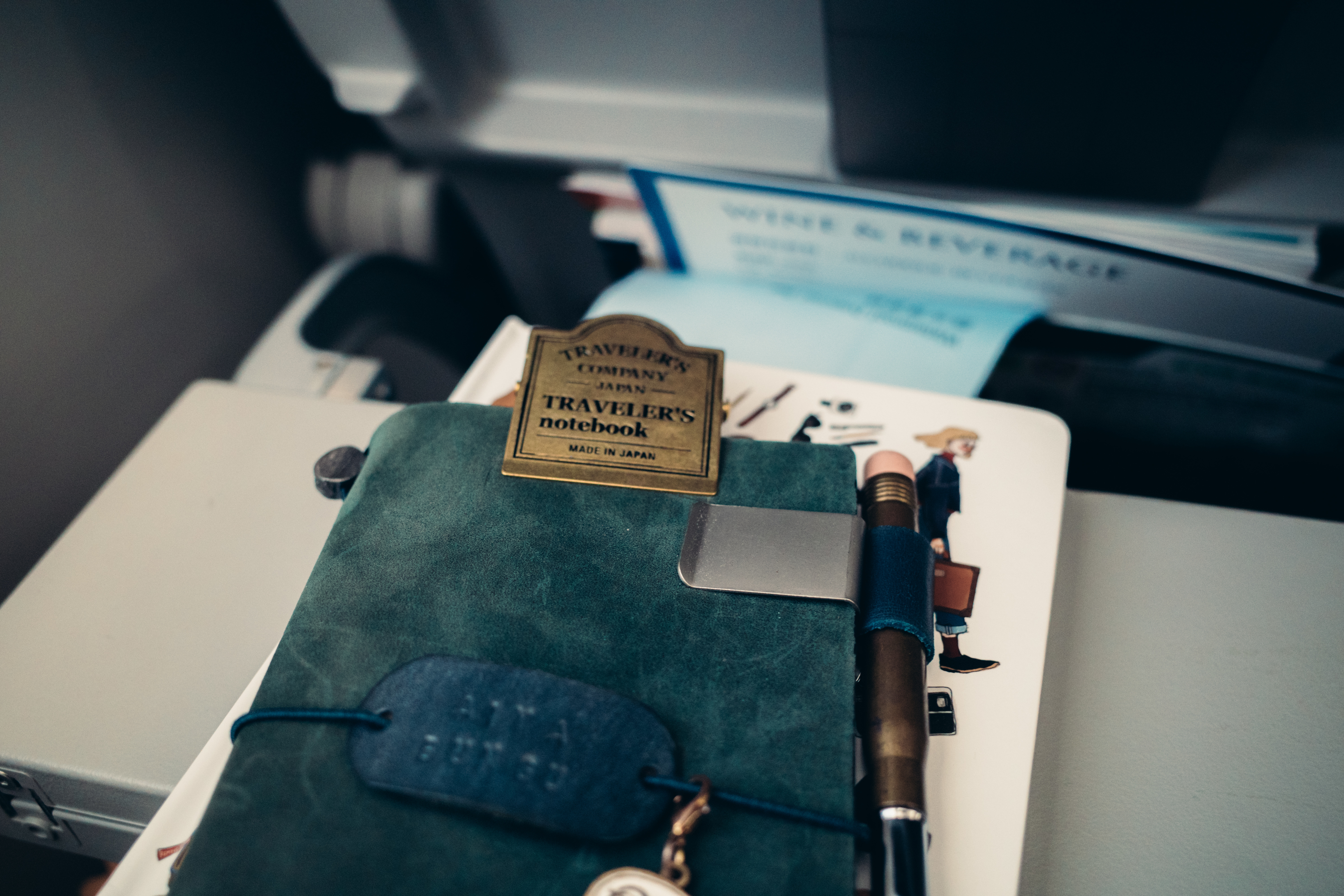 TRC TN 黃銅夾｜日本 Traveler’s Notebook