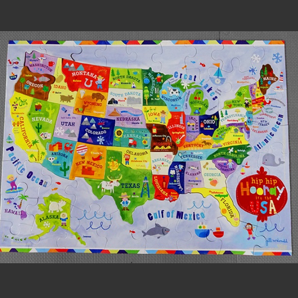 Gibby&Libby 美國地圖