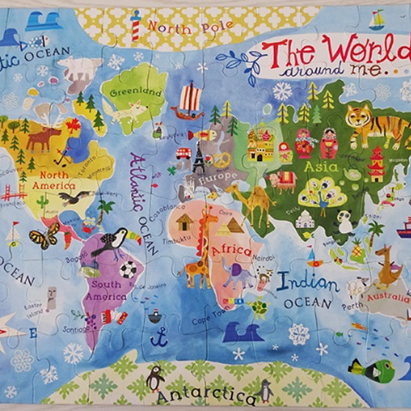 Gibby&Libby 世界地圖