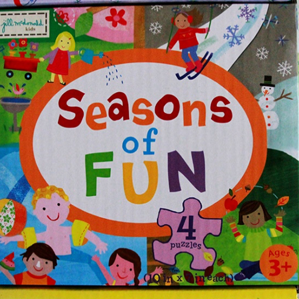 Gibby&Libby 四季拼圖