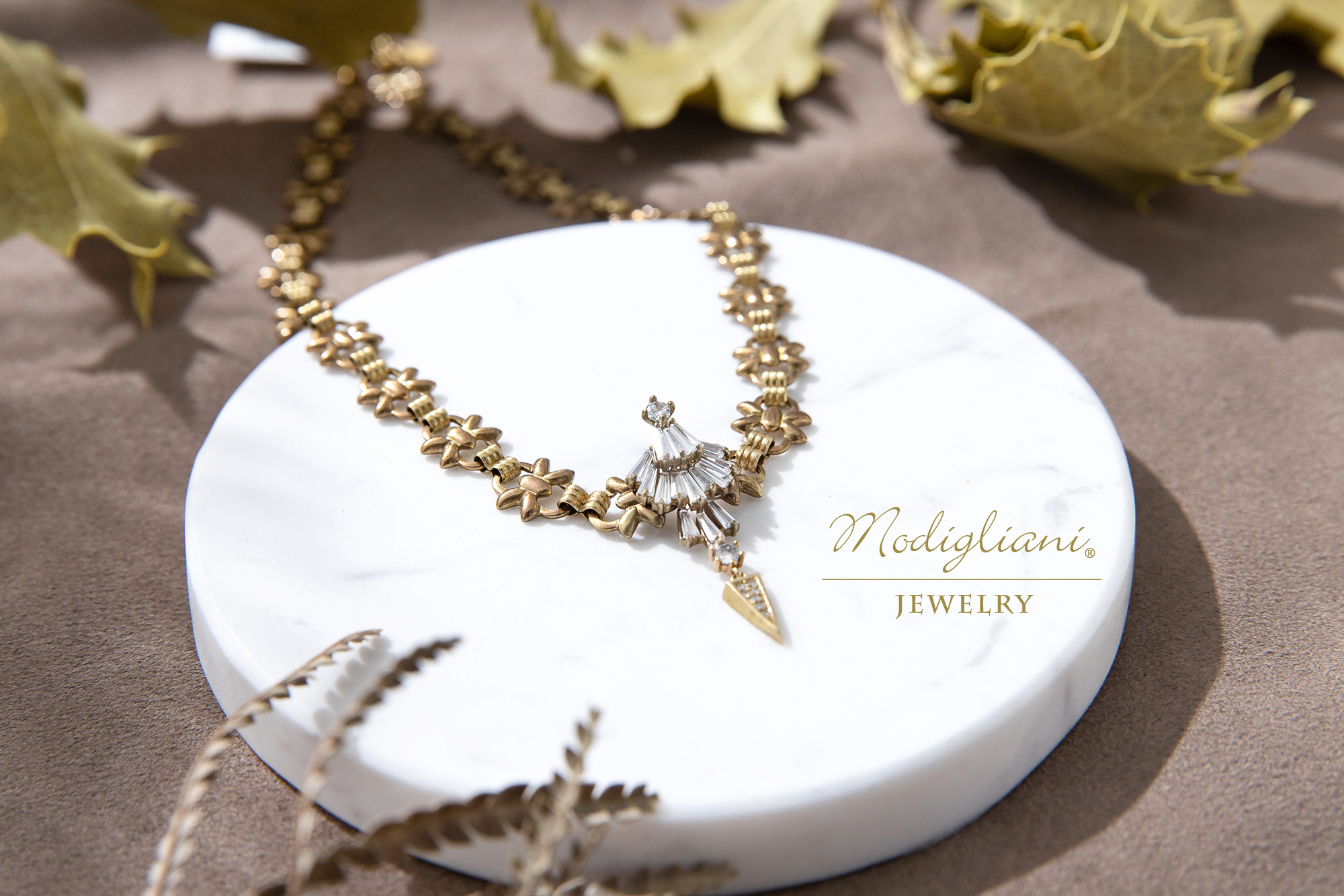 黃銅飾品, 項鍊, 飾品, 黃銅, 鋯石, 個性,華麗,