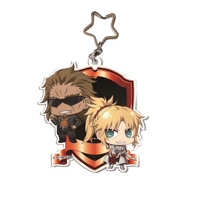 Fate/Apo大壓克力吊飾紅之Saber組