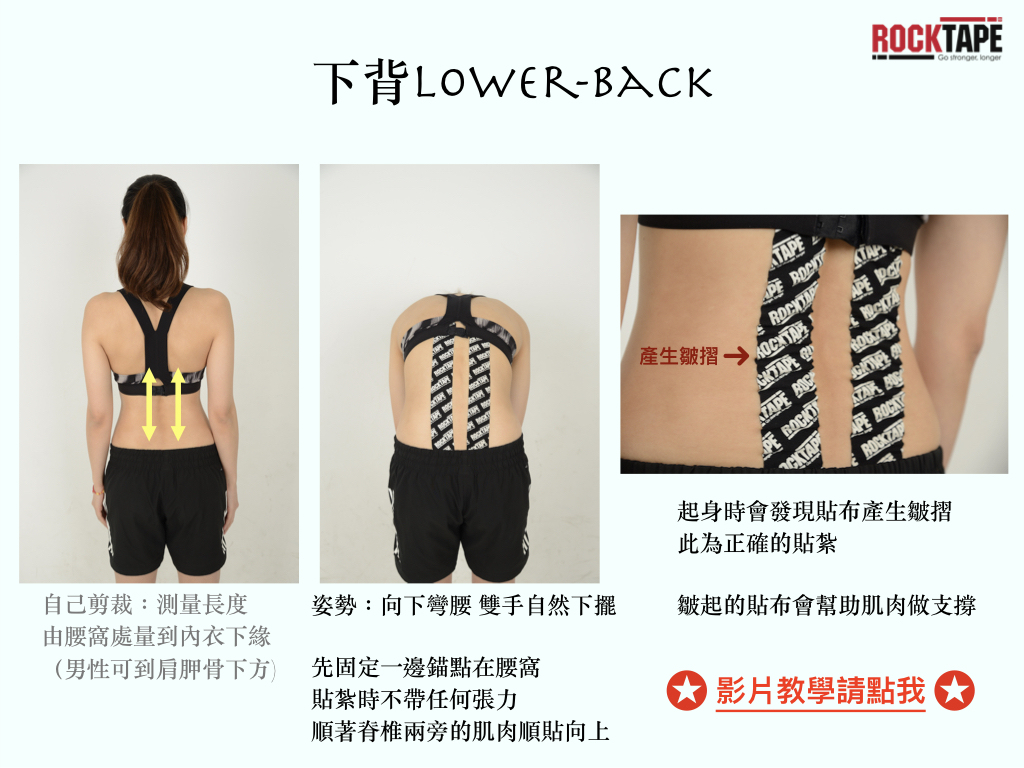 下背貼紮