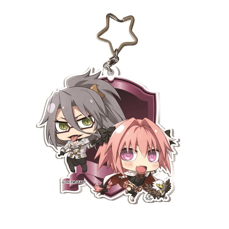 Fate/Apo大壓克力吊飾黑之Rider組