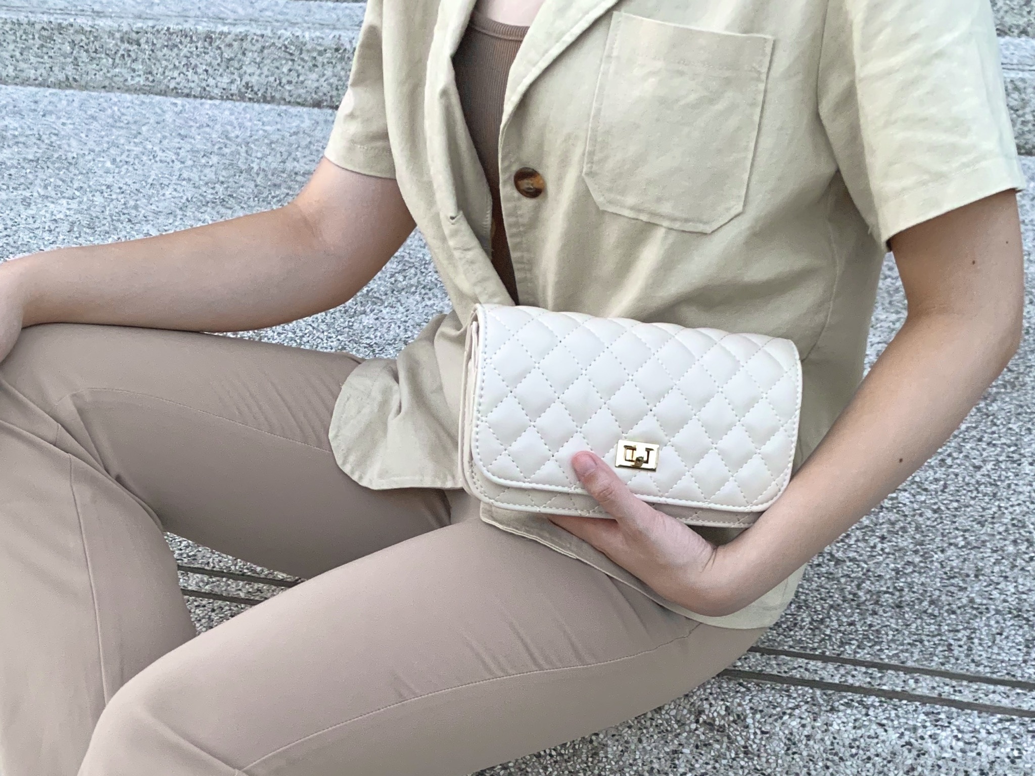 經典復古菱格包