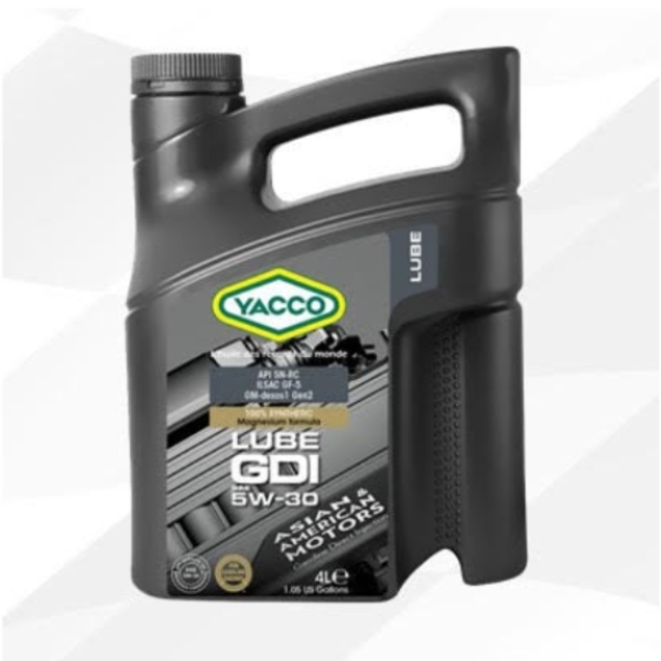 YACCO - 全合成機油/偈油 LUBE GDI – SAE 5W30 (API SP)