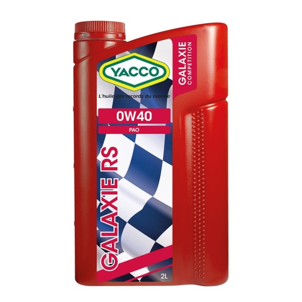 YACCO - 全合成賽車機油/偈油 GALAXIE RS – SAE 0W40 (PAO / FORD WSS-M2C937-A)