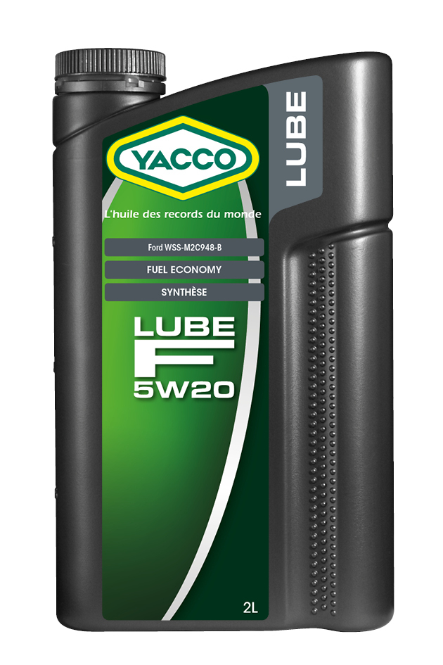 YACCO 全合成超級機油 LUBE F - SAE 5W-20 (C5), 2L