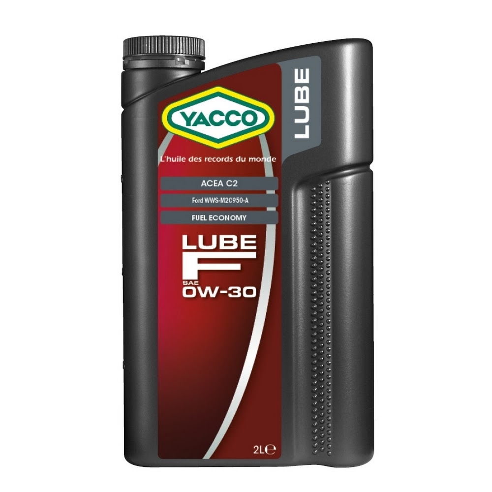 YACCO LUBE F - SAE 0W - 30 低灰分100%全合成機油，2L