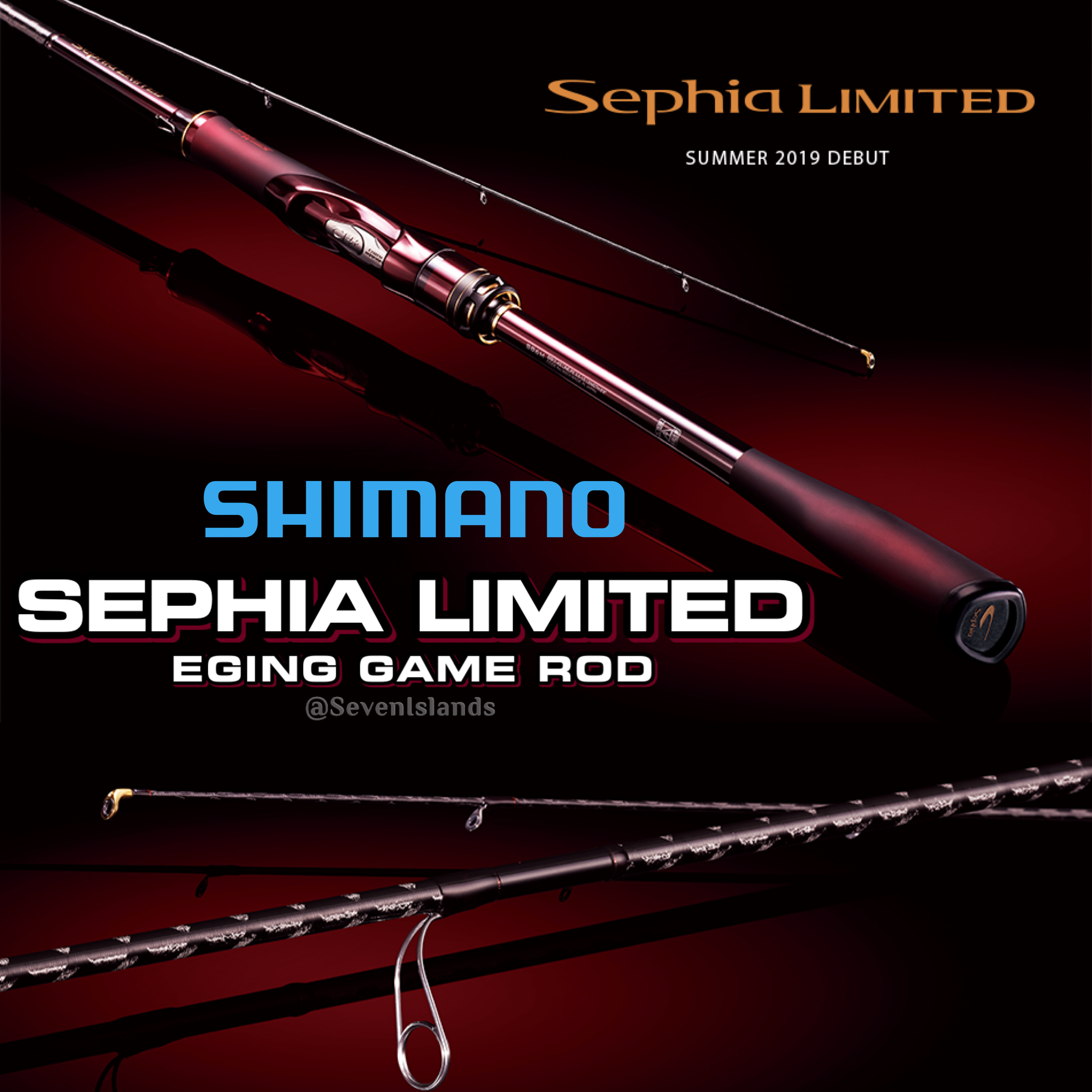 SHIMANO SEPHIA LIMITED S86ML EGING GAME ROD