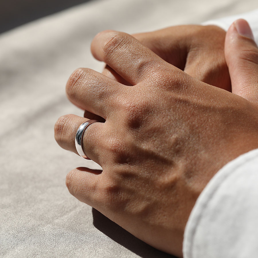 原點 — 鉑金男戒